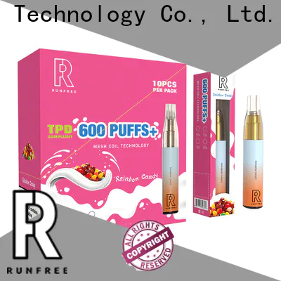 Runfree best e cigar manufacturer for e cig market