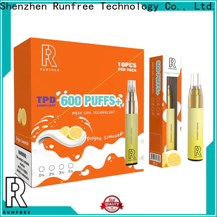 Runfree vapor pod supplier for e cig market