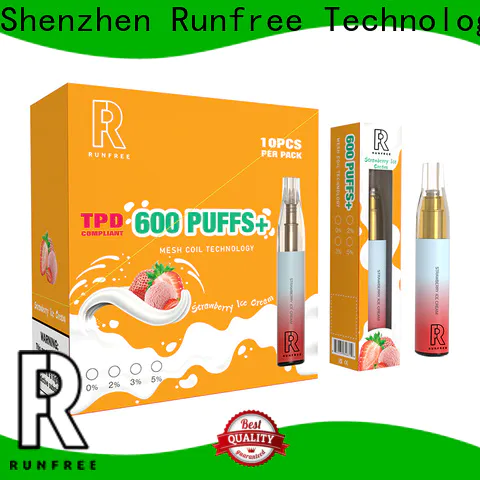 Runfree electronic cigarette distributors manufacturer for vaporizer
