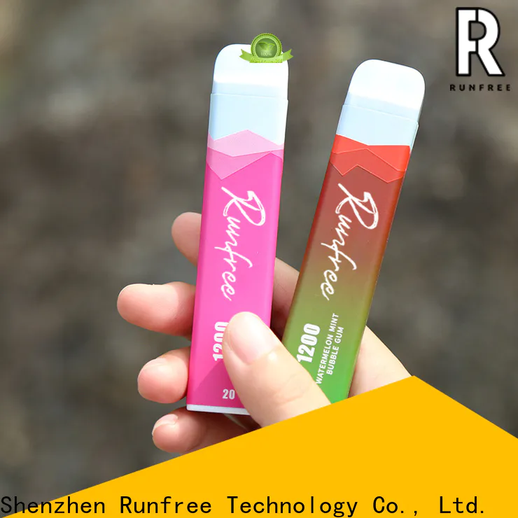 Runfree electronic cigarette wholesale manufacturer for smoker