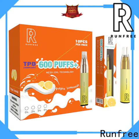 Runfree high quality electronic cigarette distributors company for smoker
