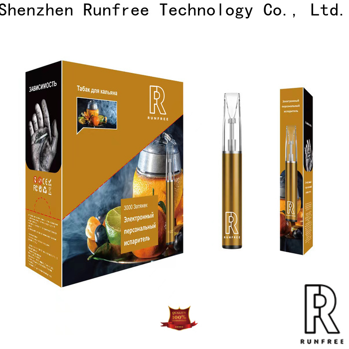 Runfree purchase electronic cigarette wholesale supplier for smoker
