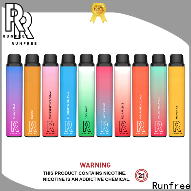 Runfree high quality best nicotine vaporizer brand for smoker