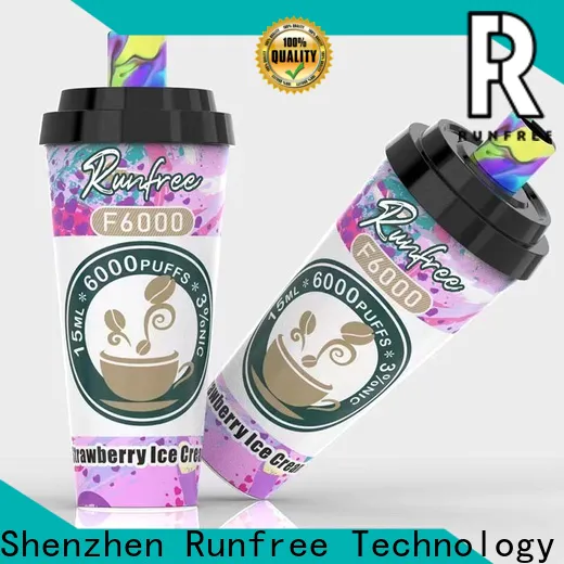 Runfree professional vape disposable for sale as gift