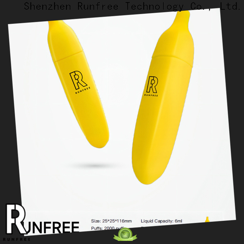 Runfree vapor pods manufacturer for e cig market
