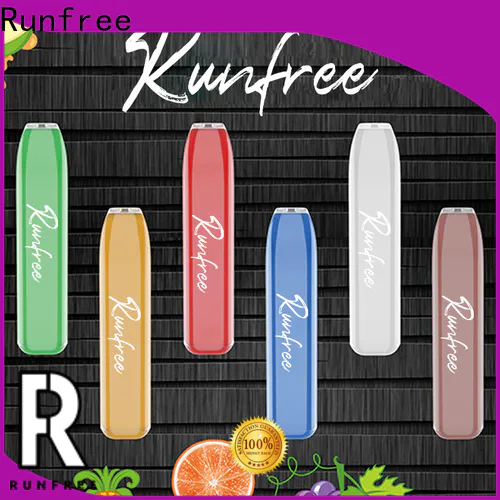 Runfree top disposable vape company for smoker