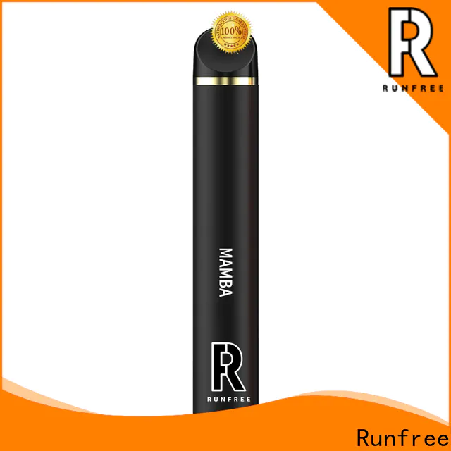 Runfree exquisite disposable electronic cigarette supplier for smoker