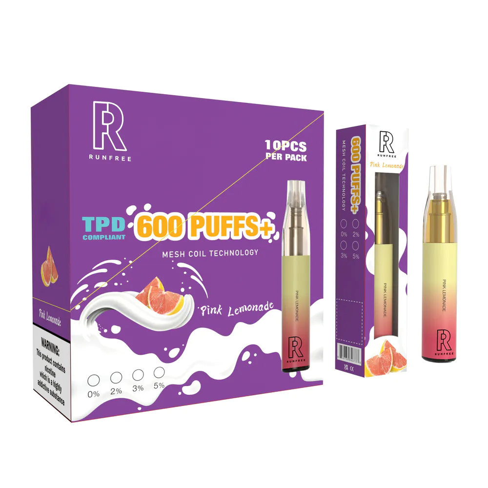 600Puffs Vape Hot Sell in Europe