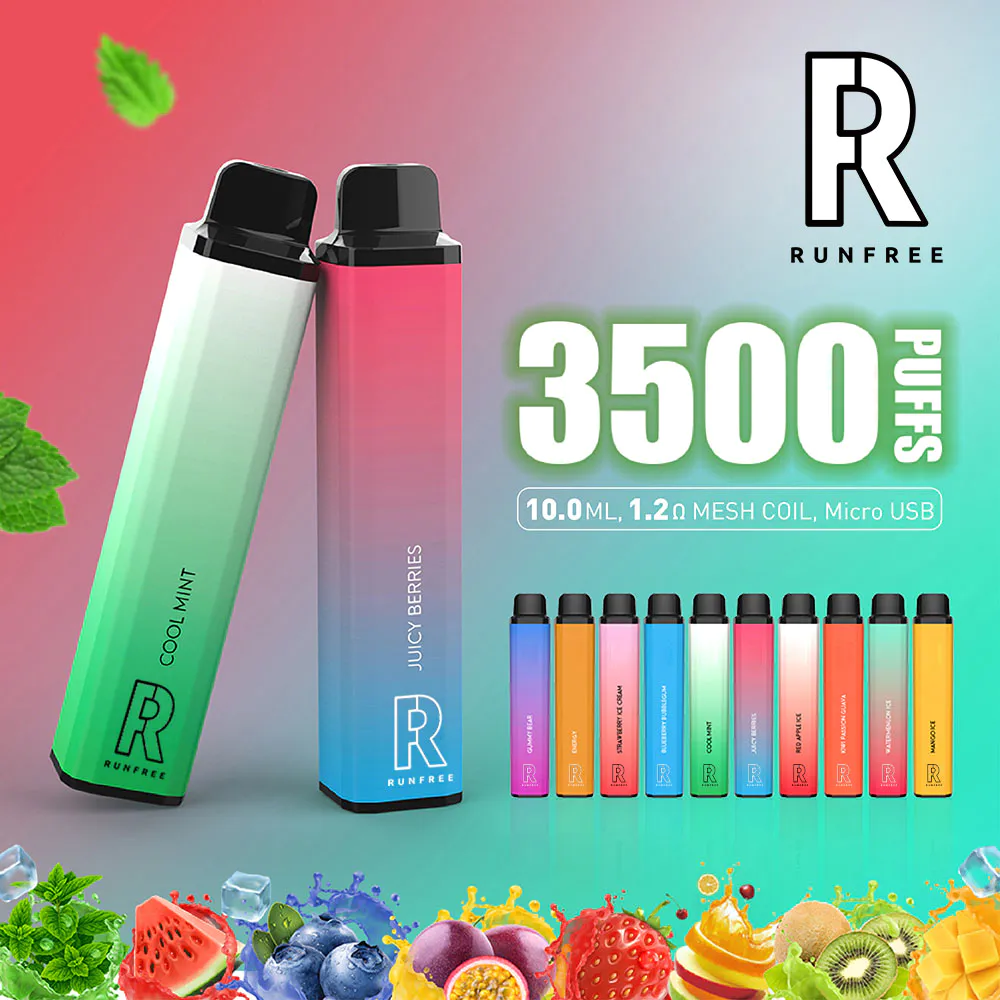Hot Selling Rechargeable Disposable Vape with 3500 Puffs