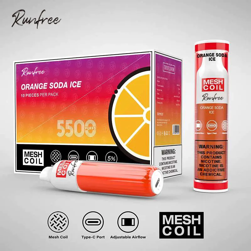 Electronic cigarette Rechargeable Pure Cobalt 5500 Puffs