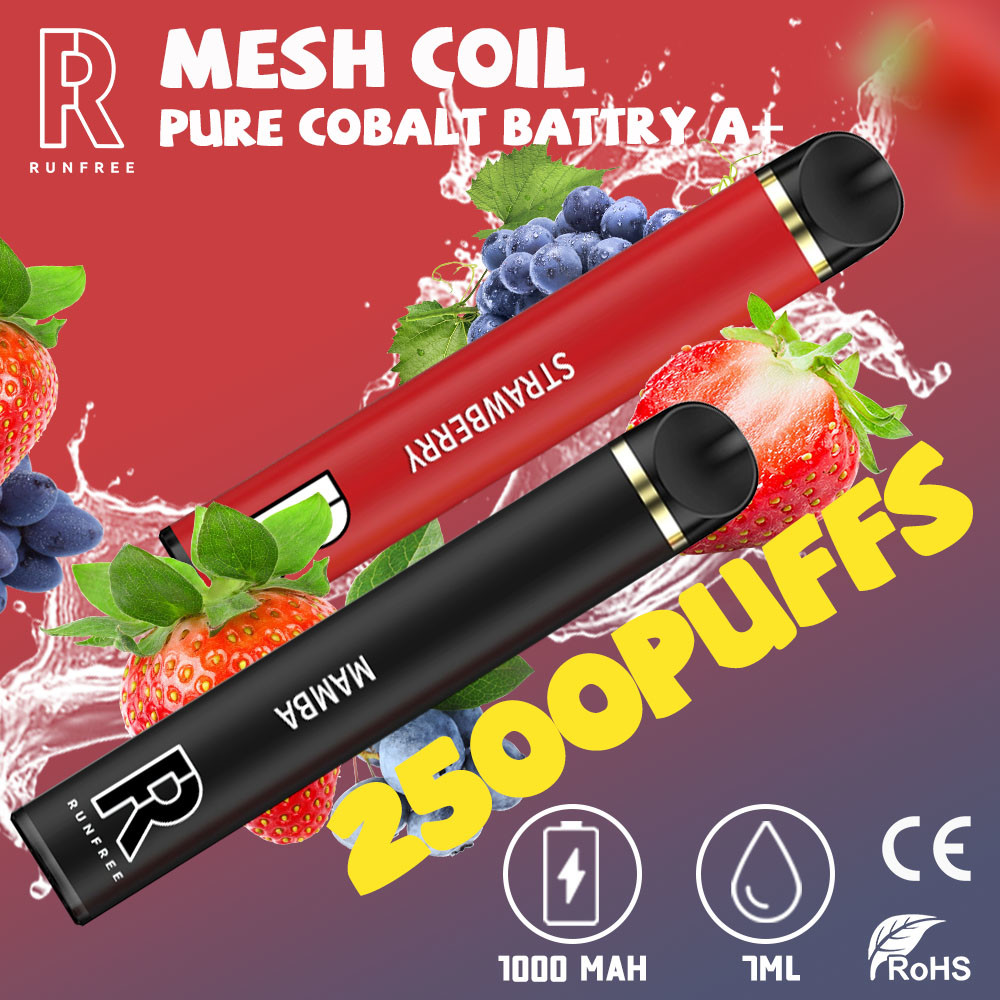 E-cigarette Disposable Vape Pen Kit Pod 2500 puffs