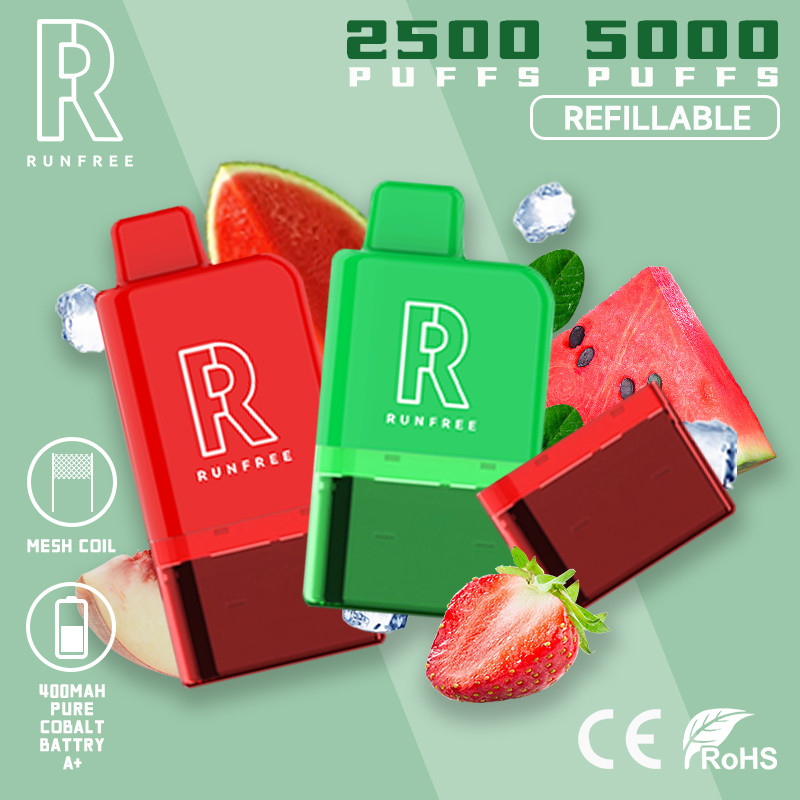 New Hot Sales of 2500&5000 Puffs Rechargeable Disposable Pod