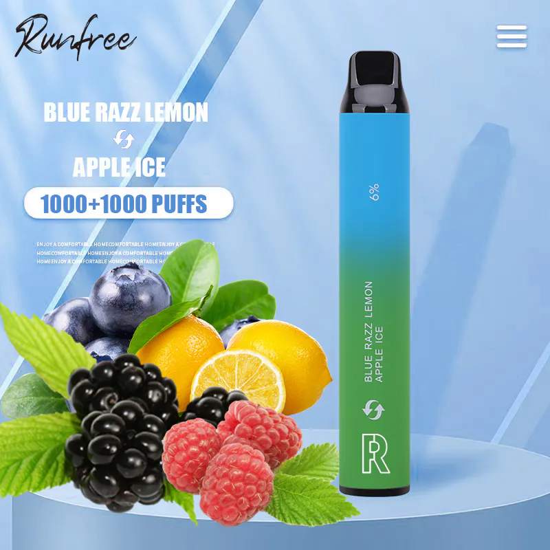6ml Oil Wholesale Disposable Vape Pen Runfree Juice Double Flavor Disposable Vapor