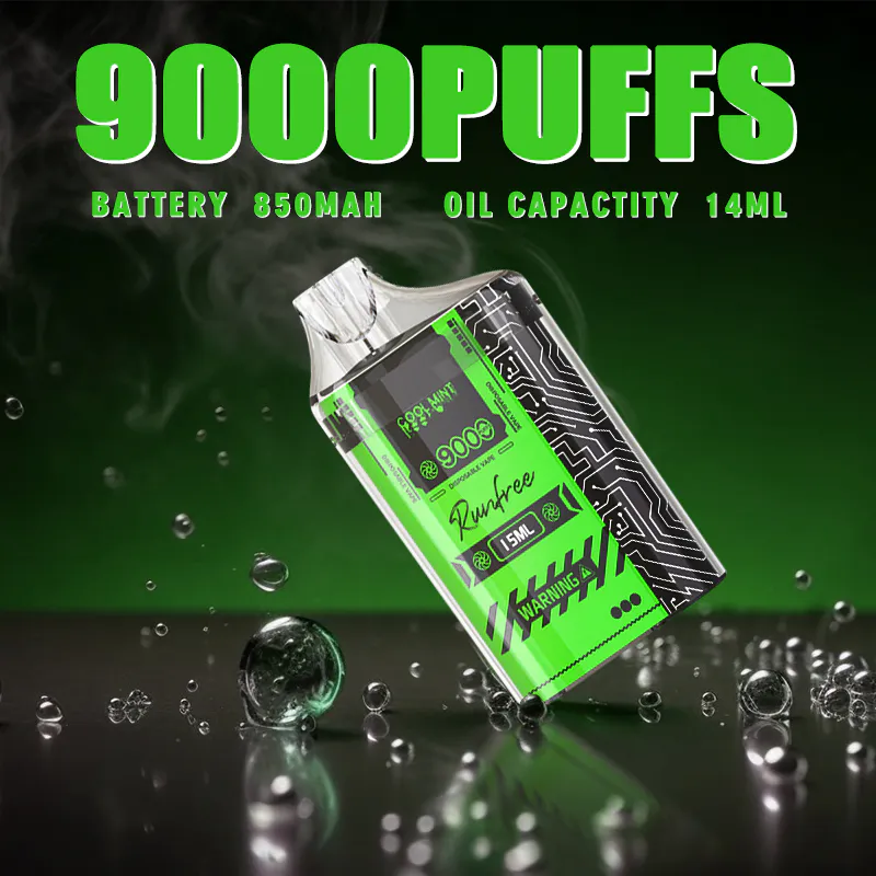 Wholesale 14ml Smoke Oil Disposable Electronic Cigarette Rechargeable 9000 Puffs Adjustable Airflow Vape