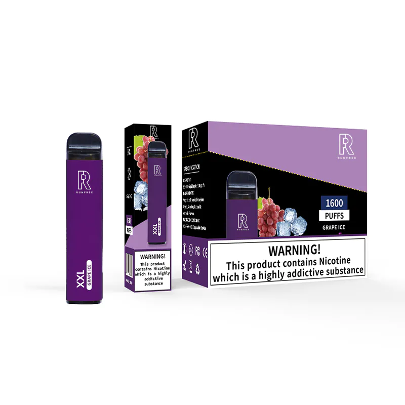 Bang Xxl 1600 Puffs Disposable Vape Pen 5% Nicotine Fruit Flavor 5.5ml Vape Oil Wholesale Custom