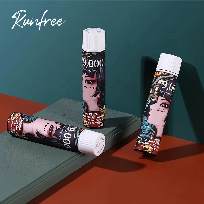 Runfree Wholesale Rechargeable Airflow Control Sticker With Cover 15ml Oil Vape