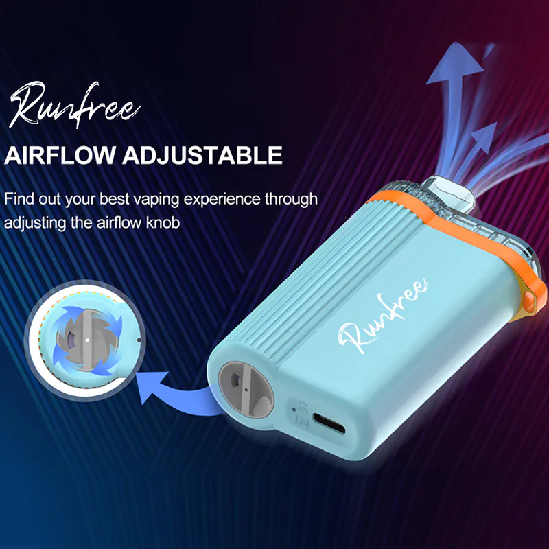 Runfree New Inventions Vape Disposable 3500 Puffs 0%-5% Nicotine Custom 8ml Flavored E-cigarettes Wholesale
