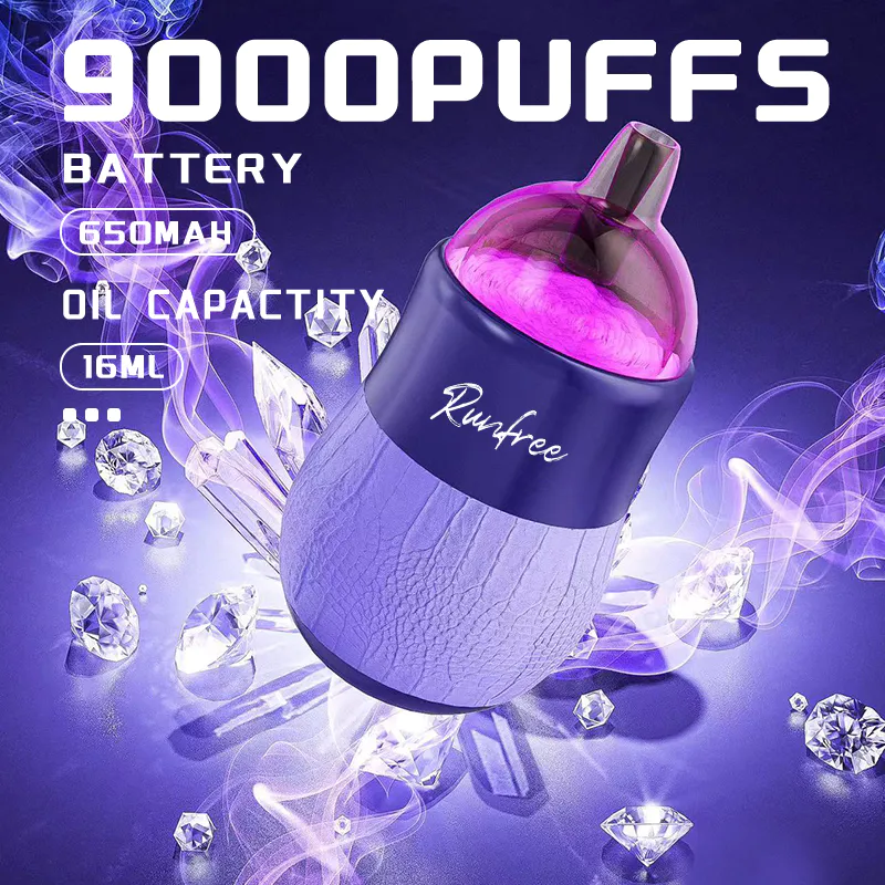 Disposable E Cig 9000 Puffs 16ml Oil Vapor Pods Custom E Cigarettes Seven Colored Lanterns Wholesale I Vape