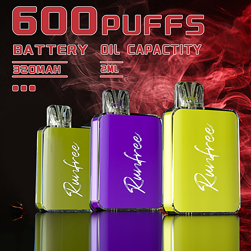2ml Disposable Vape Runfree Wholesale Best E Cigs 600 Puff Mini E Cigarette Factory Wholesale I Vape