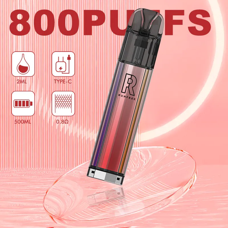 Wholesale Rechargeable Mini 2ml 800 Puffs 0%-5% Nicotine Refillable Disposable Oil Pen