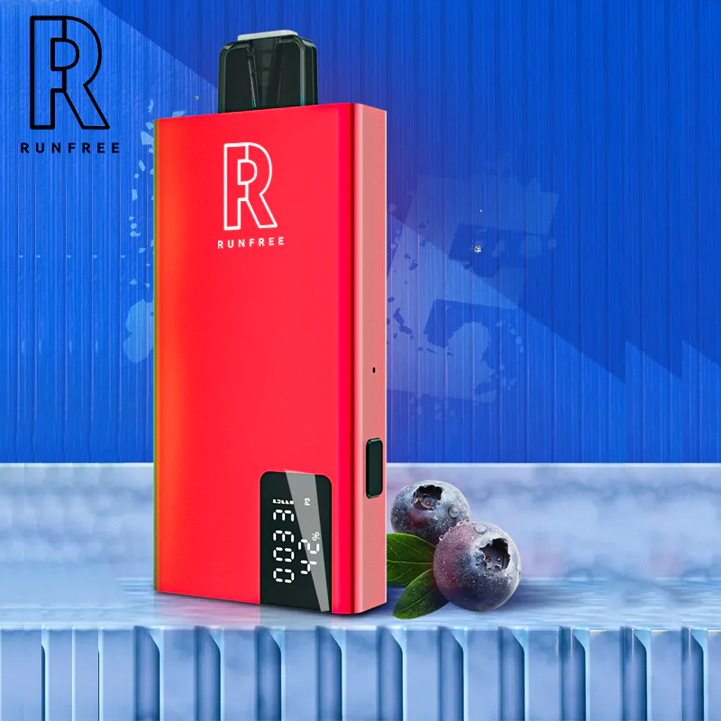 Wholesale Custom Runfree 7000 Puffs Rechargeable Replaceable Disposable Vapes With Child Protection Lock